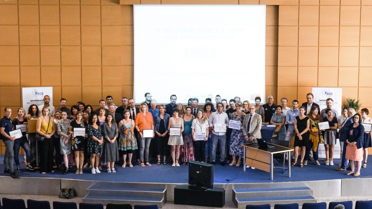 Photo des Lauréats du Concours Talents BGE Nouvelle Aquitaine