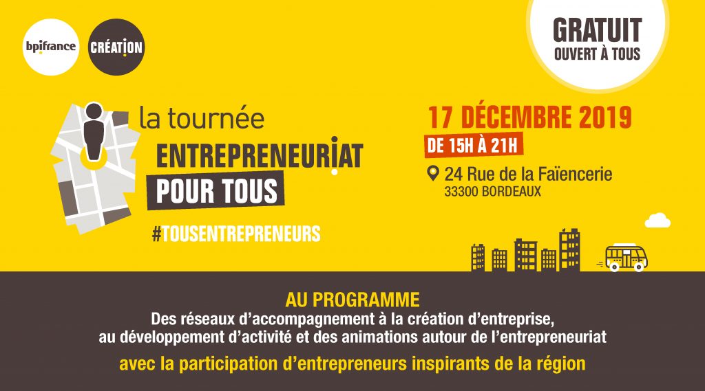 Tournee Entrepreneuriat pour tous - visuel 1