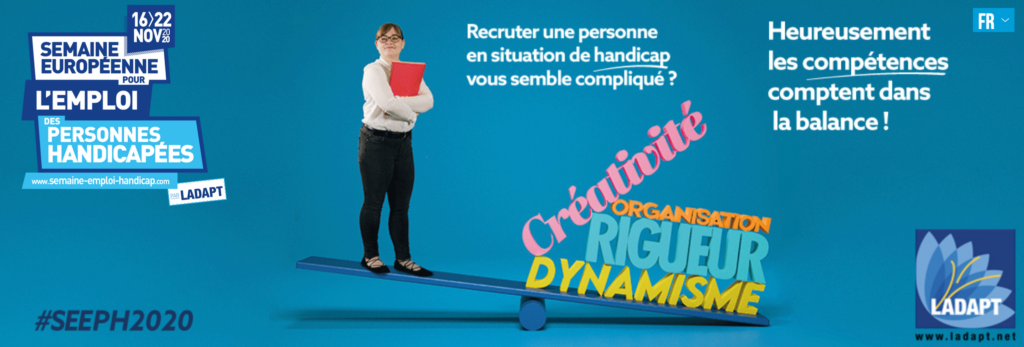 C'est la semaine pour l'emploi des personnes en situation de handicap. BGE se mobilise !